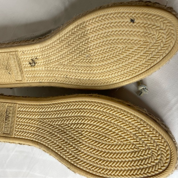 Sperry Top Sider Katama Espadrille Flats in Silver Gray Sz 6.5 - Picture 7 of 10
